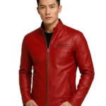 mens-elegant-red-leather-jacket