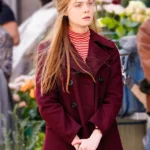 A-Complete-Unknown-Sylvie-Russo-Maroon-Pea-Coat