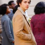 A-Complete-Unknown-Timothee-Chalamet-Cream-Shearling-Jacket