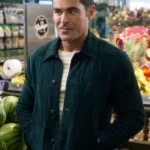 A-Family-Affair-2024-Zac-Efron-Suede-Leather-Jacket.