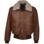 AVIATOR-FUR-COLLAR-BROWN-LEATHER-JACKET.