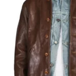 Albert-Einstein-Vintage-Brown-Leather-Jacket.