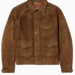 Alston Suede Brown Leather Jacket