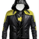Batman-Arkham-Knight-Black-Hood-Leather-Jacket.
