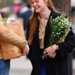 Elle-Fanning-A-Complete-Unknown-Black-Coat