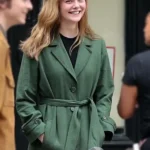 Elle-Fanning-A-Complete-Unknown-Green-Coat