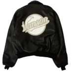 Los-Bronx-Baseball-Vanson-Black-Leather-Jacket-Back