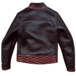 Men-Brown-Asymmetrical-Leather-Jacket-Back