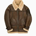 Mens-Aviator-B3-Leather-Brown-Jacket.