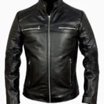 Mens-Black-Biker-Cafe-Racer-Leather-Jacket.