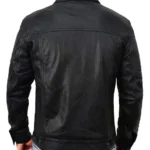 Mens-Black-Lambskin-Trucker-Leather-Jacket.