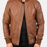 Mens-Bohemia-Brown-Leather-Jacket