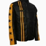 Mens-Cafe-Racer-Yellow-Star-Black-Jacket.