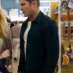 Movie-A-Family-Affair-2024-Zac-Efron-Black-Leather-Jacket.