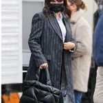 Only-Murders-In-The-Building-S03-Mabel-Mora-Pinstripe-Coat.