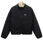 Stussy-8-Ball-White-Sherpa-Reversible-Black-Jacket