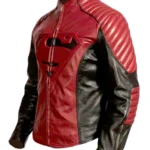 Superman-Red-and-Black-Leather-Jacket-right-side.