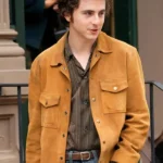 Timothee-Chalamet-A-Complete-Unknown-Brown-Jacket.