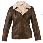 WOMEN-BROWN-INNER-FAUX-FUR-SHEARLING-LEATHER-JACKET.