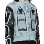 Who-Decides-War-Exclusive-Blue-Black-Namesake-Bomber-Jacket.