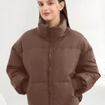 Womens-Winter-Cropped-Puffer-Jacket