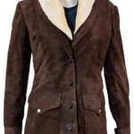 Yellowstone-Beth-Dutton-Brown-coat.