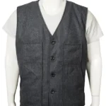 Yellowstone-John-Dutton-Grey-Wool-Vest