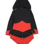 Connor Kenway Assassins Creed III Red-Black Cosplay Jacket Back