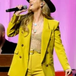Lainey Wilson 60th ACM Awards Yellow Blazer