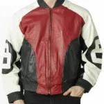 Mens Genuine Red 8 Ball Jacket
