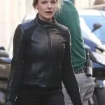 Mission Impossible 2025 Rebecca Ferguson Biker Jacket