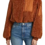 The Four Seasons Ginny Brown Cropped Jacket