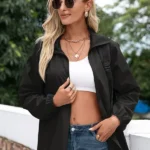 The Windy City Windbreaker Black Jacket