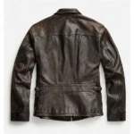 Tom Cruise Mission Impossible Final Reckoning Leather Jacket Back