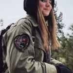 Isabella Sermon Cotton Green Jurassic World Dominion Jacket