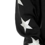 Las Vegas Raiders Gameday Couture Black Rhinestone Star Sleeve