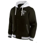 Men's Las Vegas Raiders Darius Rucker Black Full-Snap Hoodie Jacket