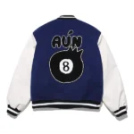 Timcomix 8 Ball Varsity Jacket Navy Back