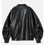 Aelfric Eden Womens Oversized Leather Jacket Back