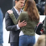Anastasia Steele Fifty Shades of Grey Film Dakota Johnson Jacket Back