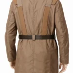 Andor S02 Cassian Andor Brown Cotton Coat Back