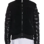 Birdie Bradley Grosse Pointe Garden Society Black Shearling Jacket