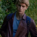 Danny Griffin Fate The Winx Saga Brown Leather Jacket