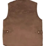 Eddington 2025 Pedro Pascal Brown Vest Back