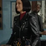 FUBAR S02 Carrie-Anne Moss Moto Biker Leather Jacket