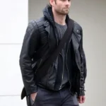 Fifty Shades Of Grey Jamie Dornan Black Leather Jacket