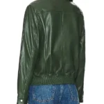 Jenn Tran The Bachelorette Leather Jacket Back