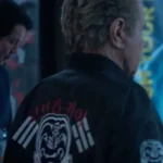 John Kreese Cobra Kai S06 Black Bomber Jacket Back