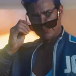 Karl Urban Mortal Kombat II Blue Leather Jacket