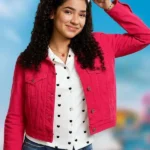 Laila Lockhart Kraner Gabbys Dollhouse The Movie Pink Jacket